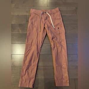 Vuori Ripstop Pants Womens Size Small Pink Outdoor Hiking VW401